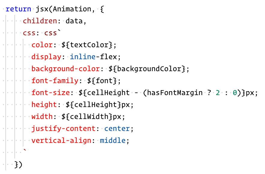 emotion jsx createElement